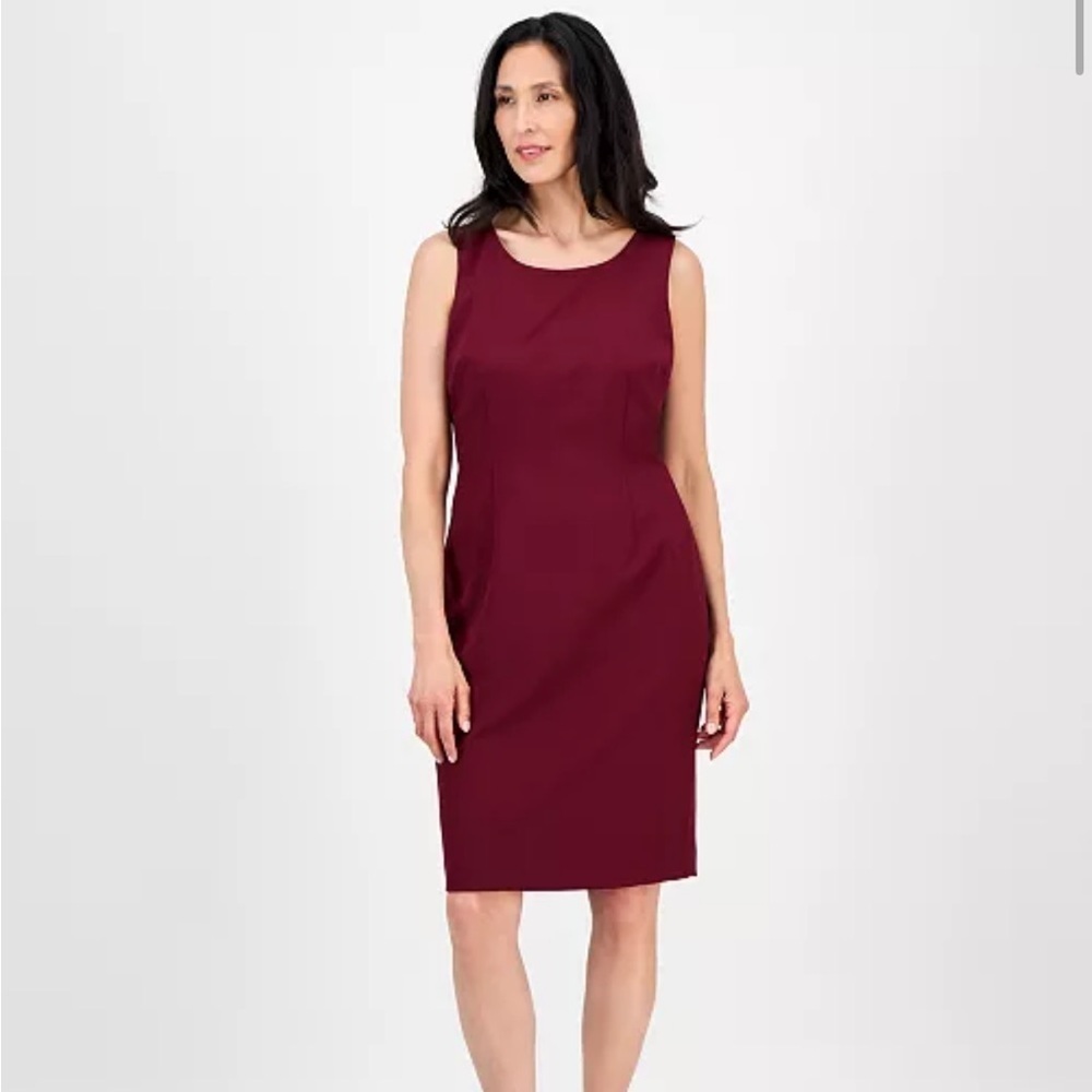 Le suit sleeveless dress Bordeaux